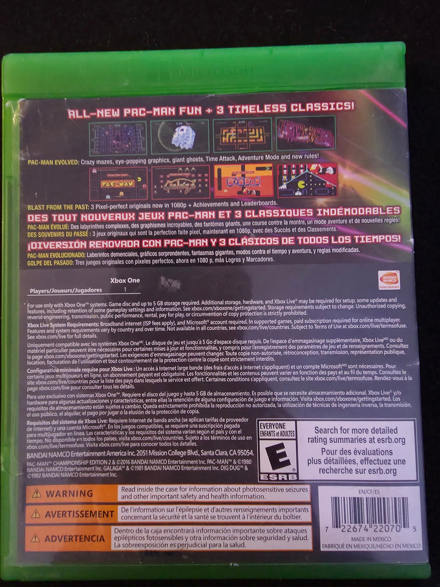 Pac-Man Championship Edition 2 + The Arcade Game Series - Microsoft Xbox One