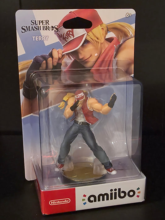 Terry Bogard Fatal Fury - Nintendo Switch Amiibo - Super Smash Bros. New/Sealed