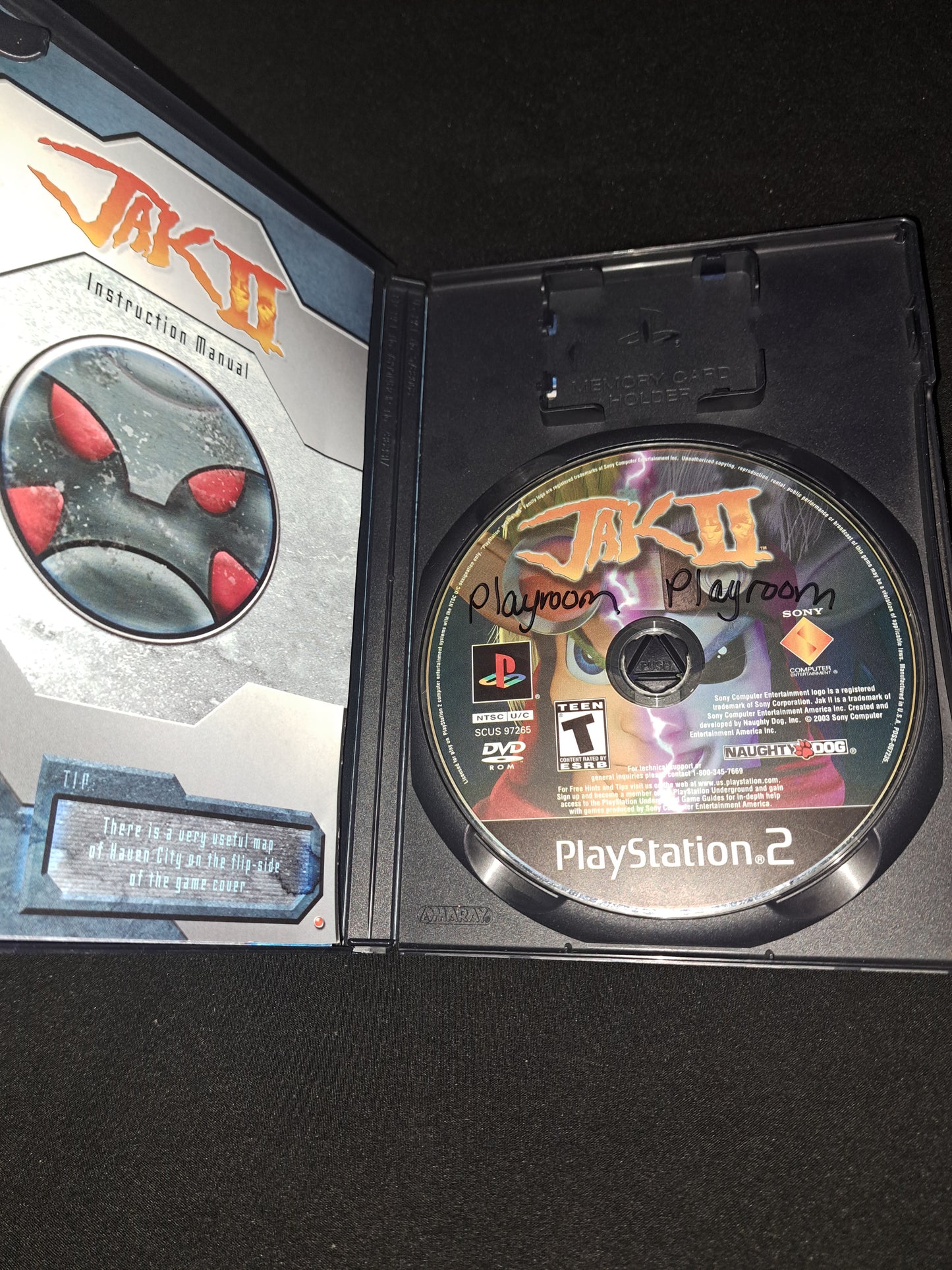 Jak 2 II PS2 CIB  Black Label PlayStation 2