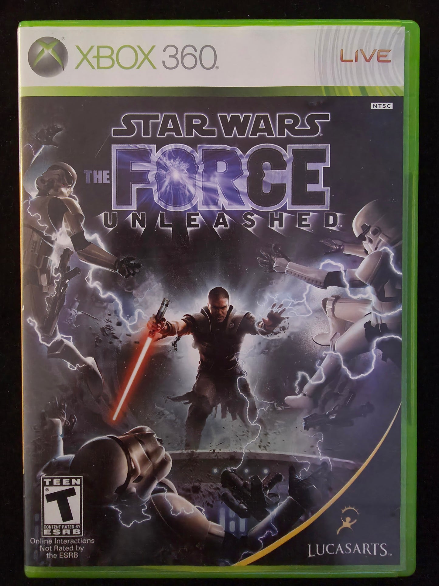 Star Wars: The Force Unleashed (Microsoft Xbox 360 2008) - CIB