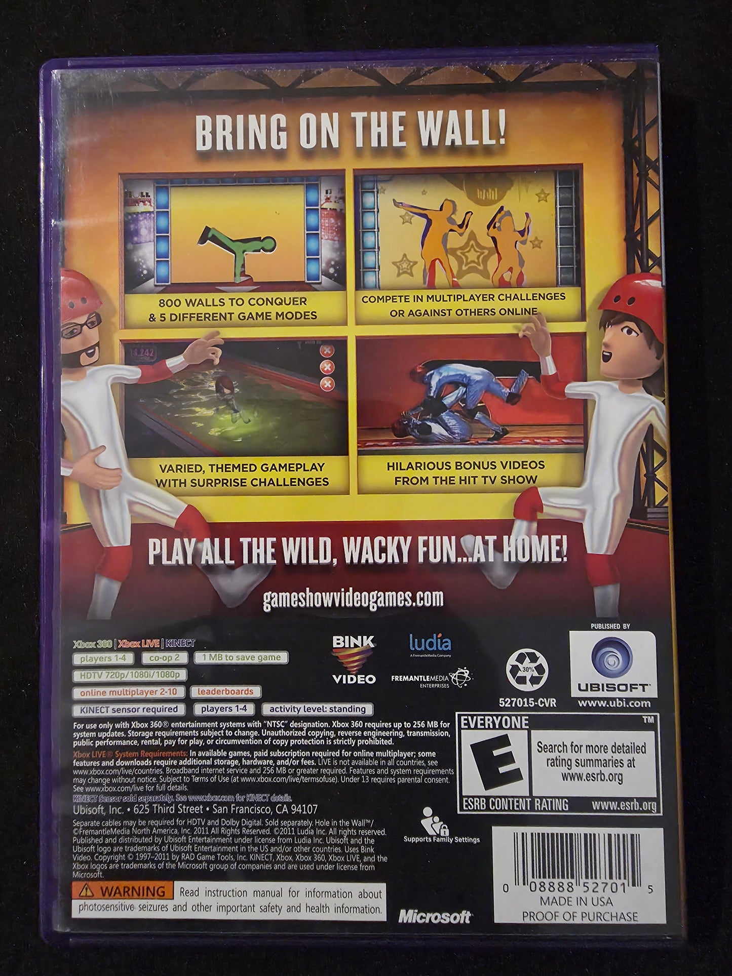 Hole In The Wall Deluxe Edition Xbox 360 CIB