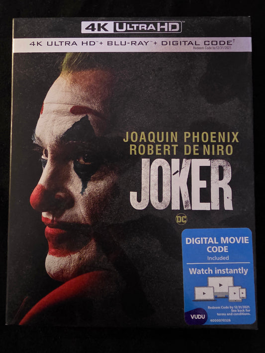 Joker DC 4K Ultra HD, Blu-ray Joaquin  Phoenix Robert De Niro