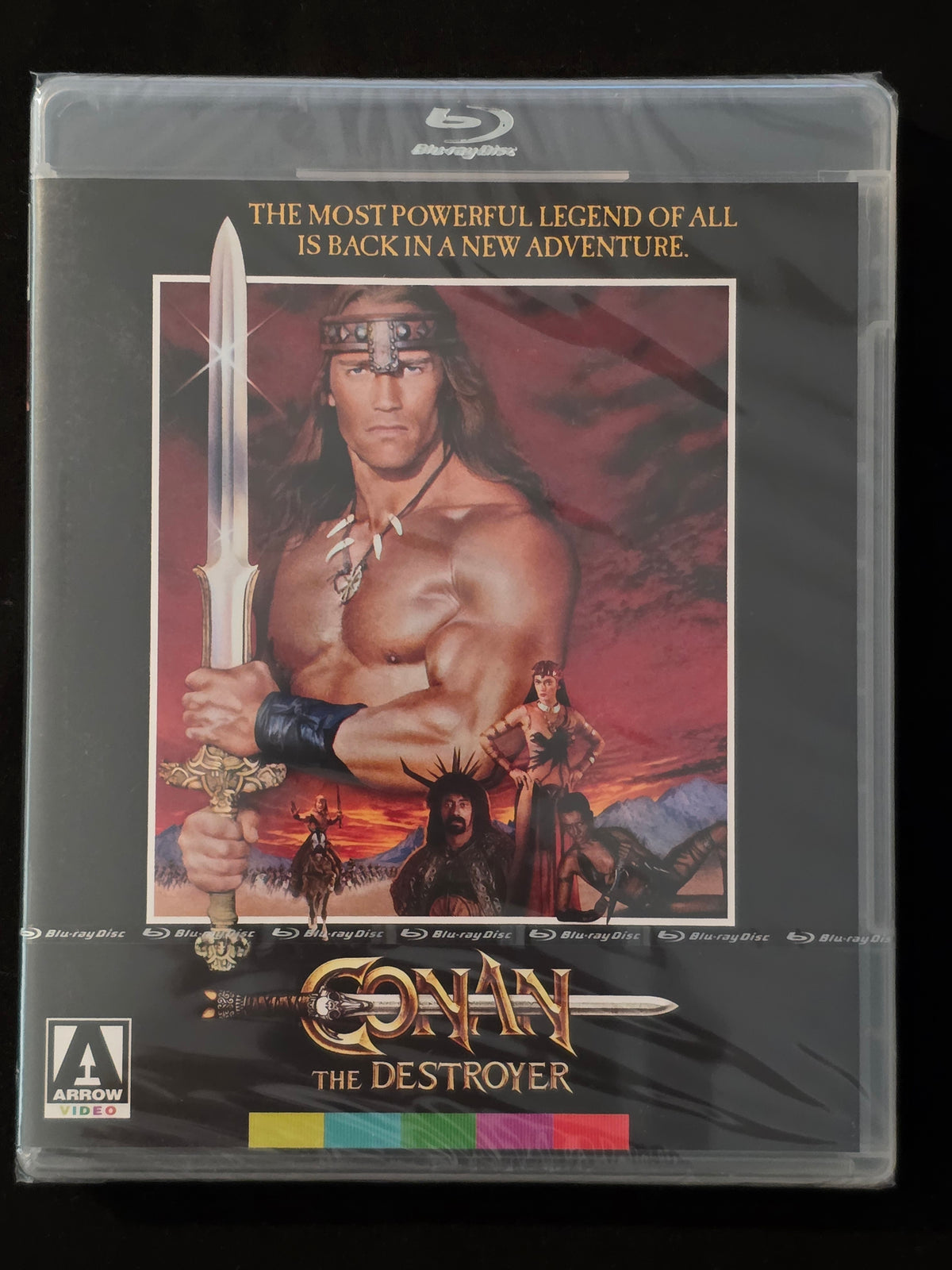 Conan the Destroyer (Blu-ray, 1984) BRAND NEW Sealed Arrow Video