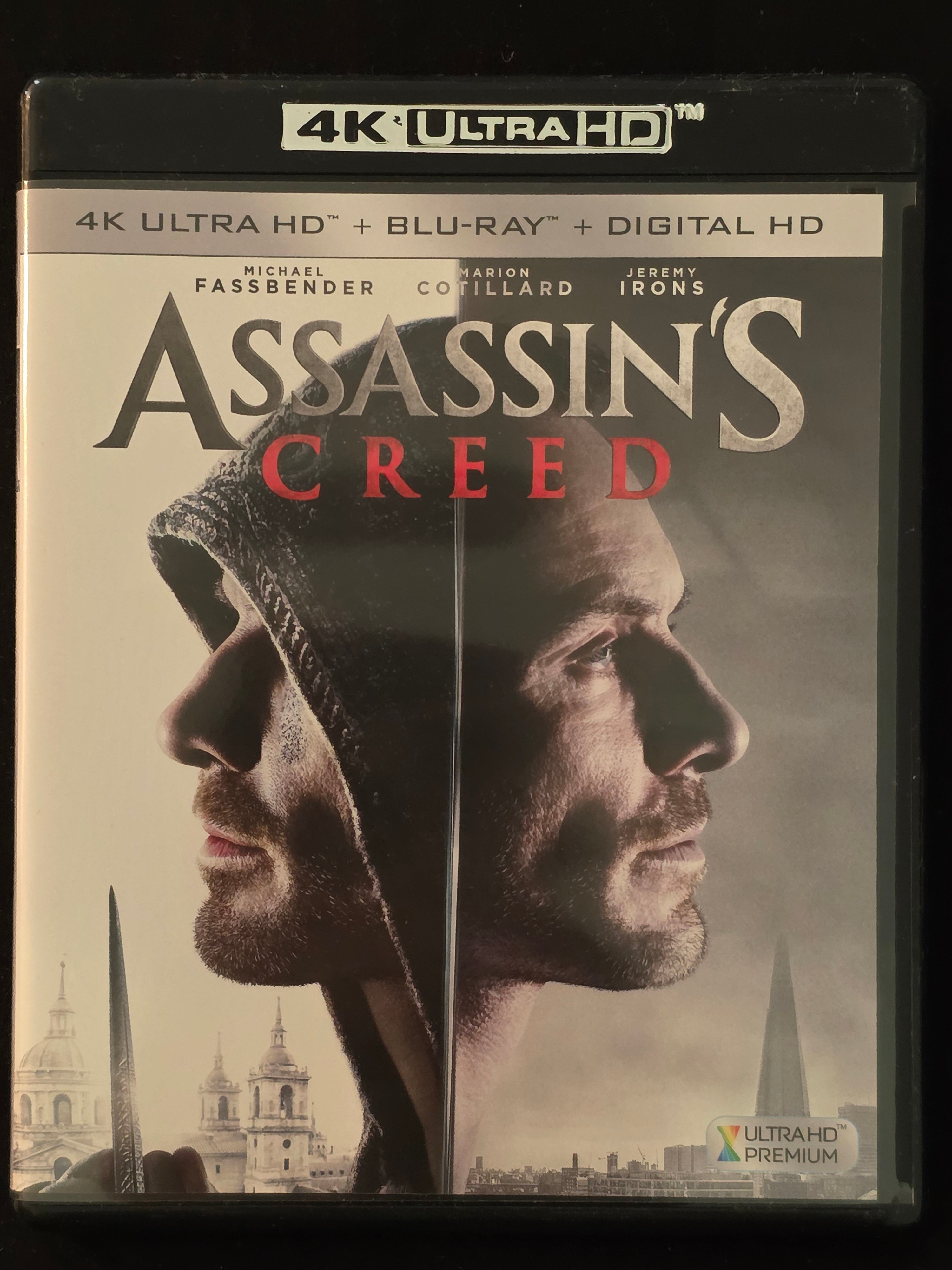 Assassin's Creed [4K UHD] [Blu-ray], DVD 4K – Geeked Out Comics®