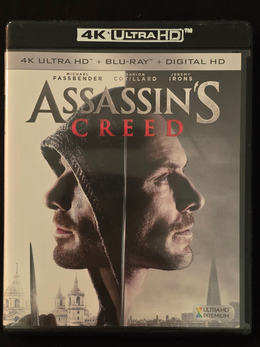 Assassin's Creed [4K UHD] [Blu-ray], DVD 4K