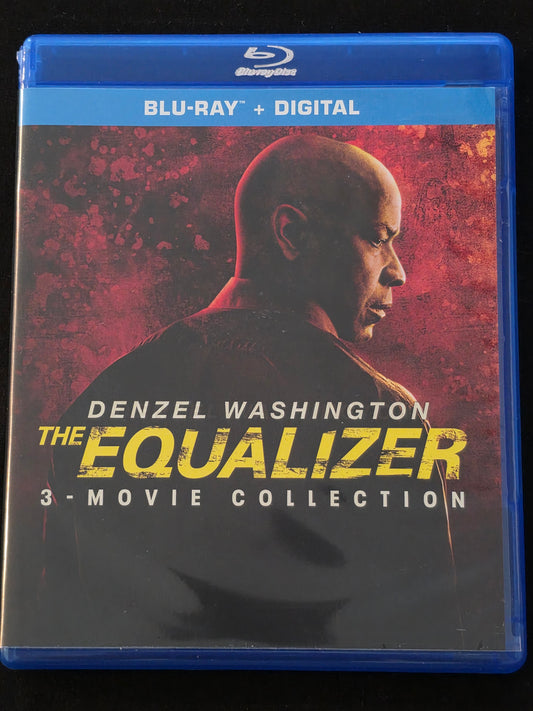 The Equalizer Trilogy 3-Movie Set Blu-Ray Movie 3-Disc Denzel Washington