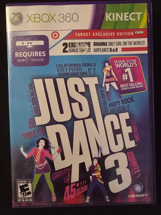 Just Dance 3 (Microsoft Xbox 360) CIB