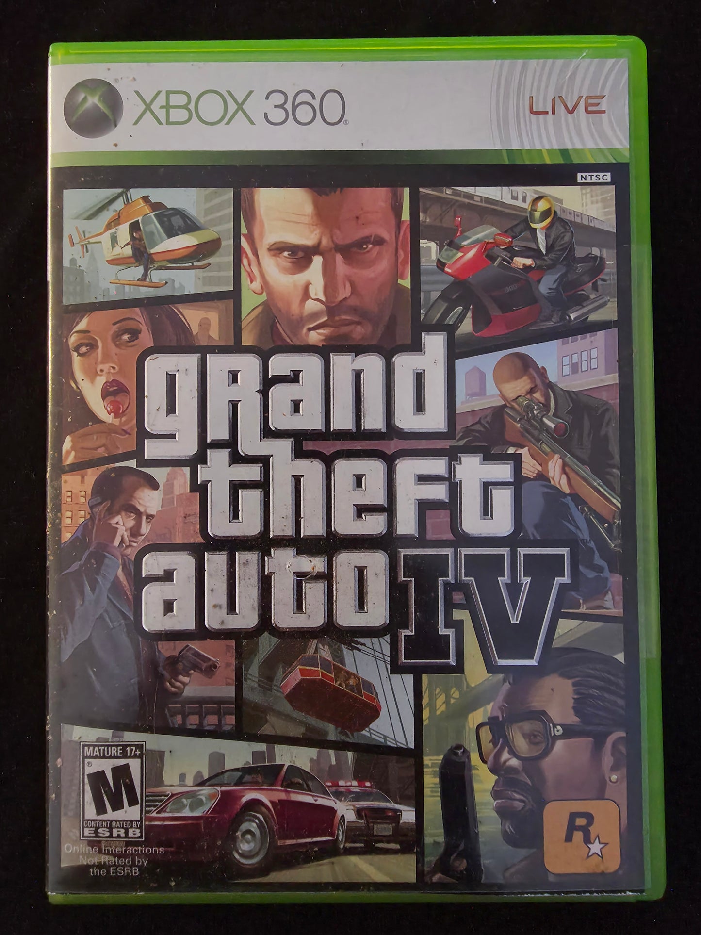 Grand Theft Auto IV (Xbox 360, 2008) CIB