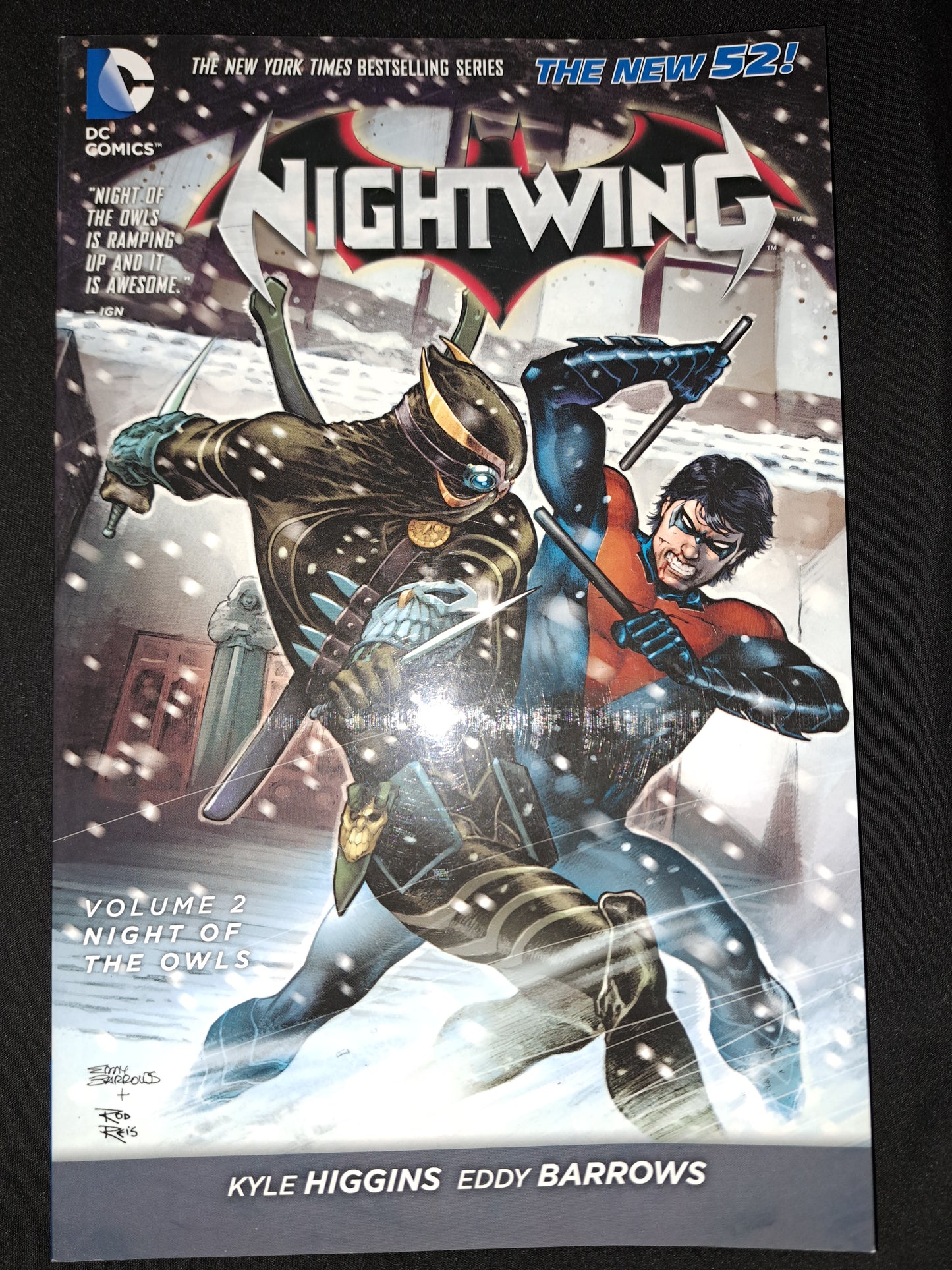 Nightwing New 52 Volume 2 Night of the Owls Softcover Graphic Novel