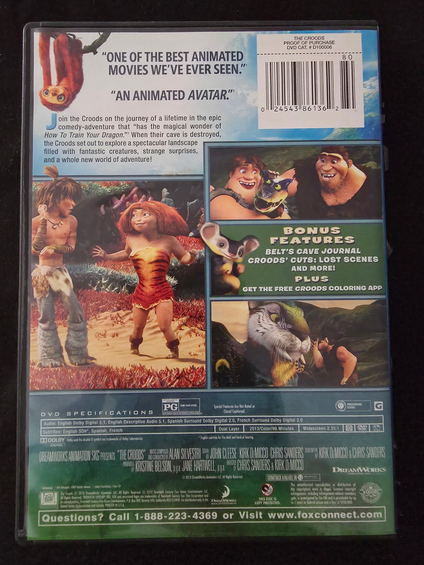 The Croods (DVD)
