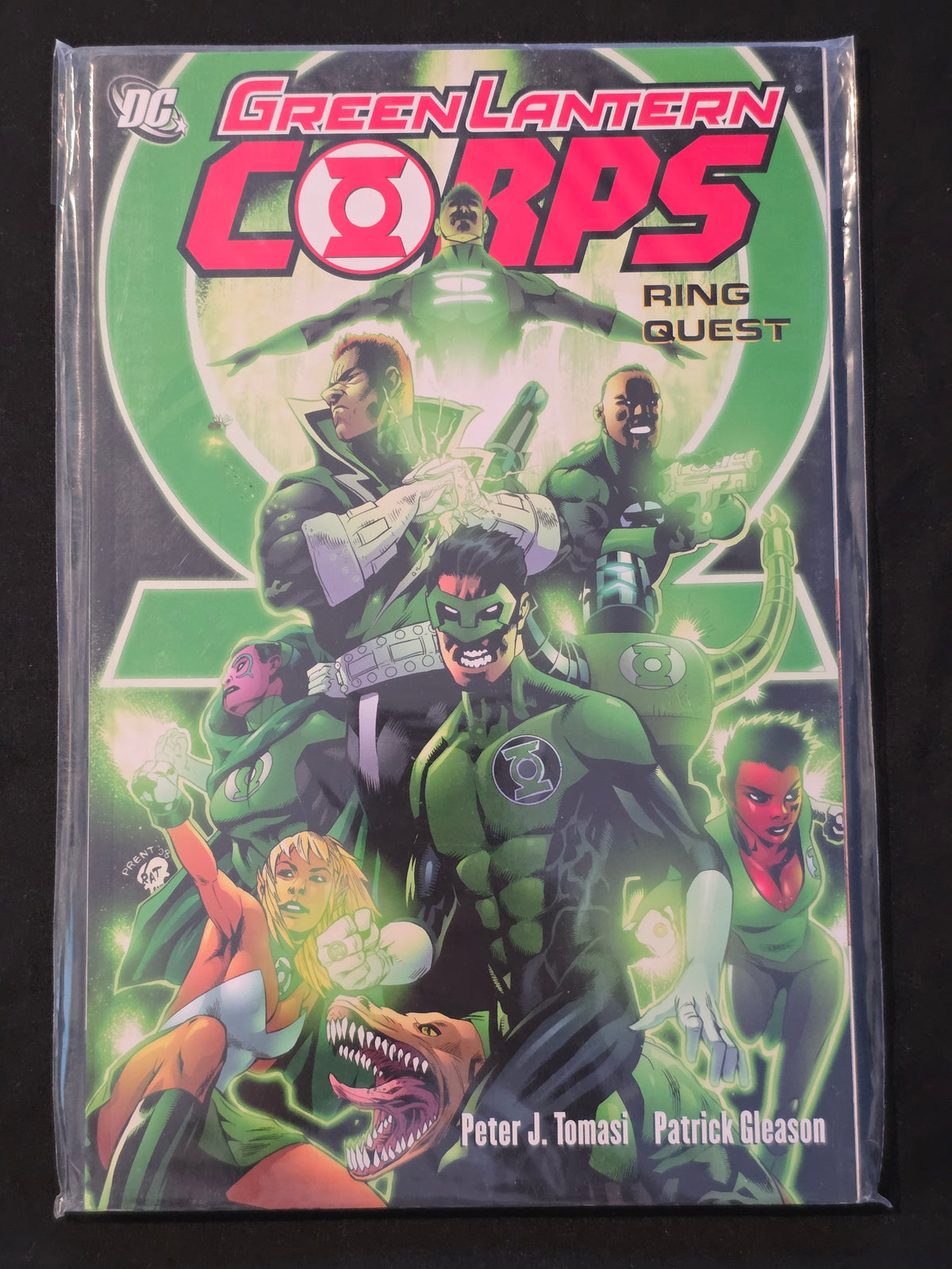 Green Lantern Corps Ring Quest TPB 2008 First Printing