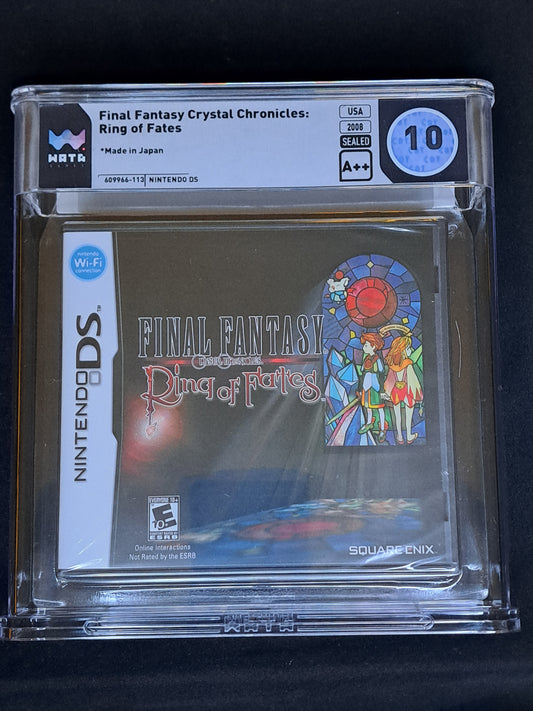 Final Fantasy Crystal Chronicles: Ring of Fates (Nintendo DS)-WATA Graded 10 A++