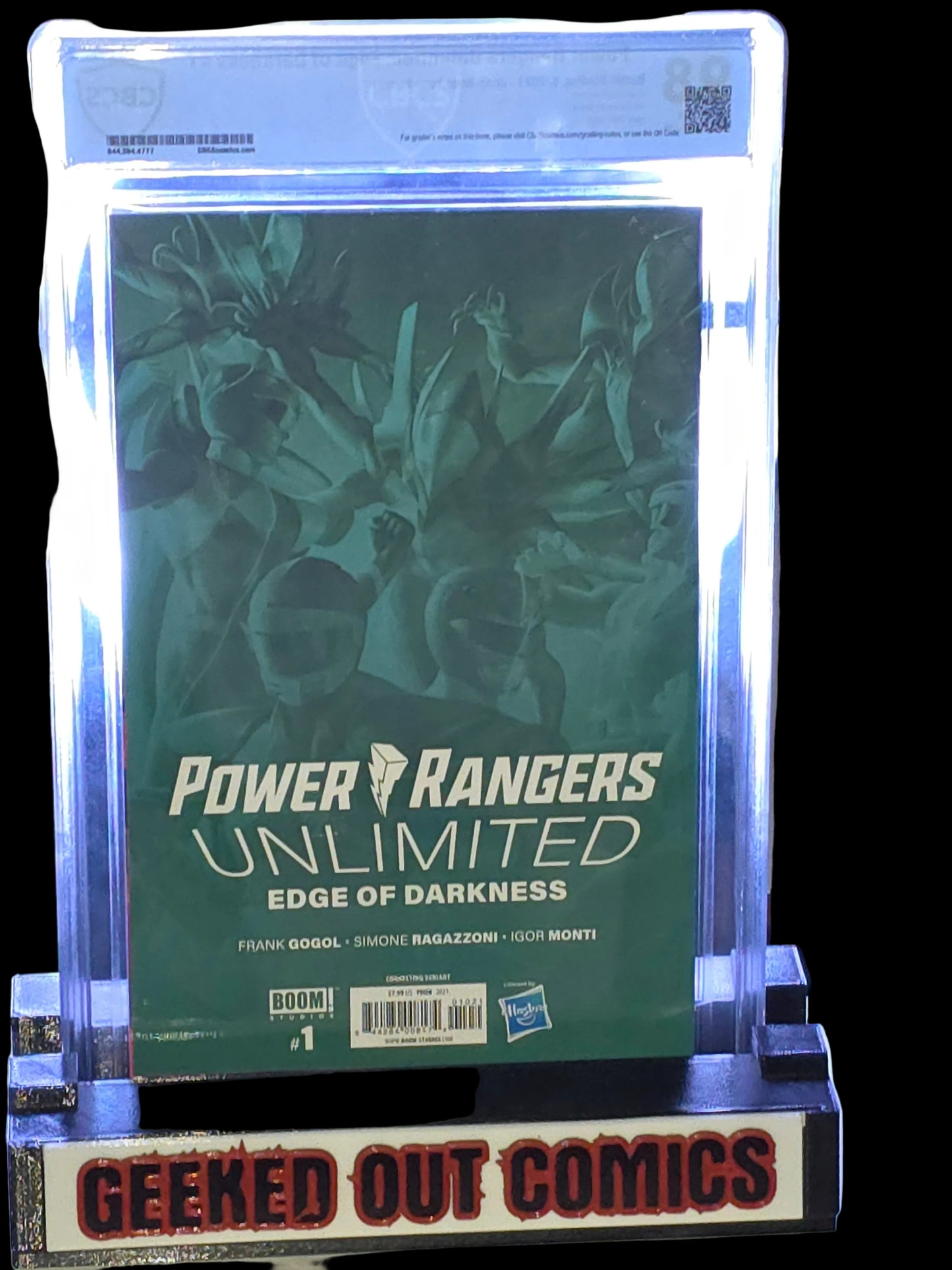 POWER RANGERS Unlimited: Edge Darkness 1 VARIANT 9.8  CBCS
