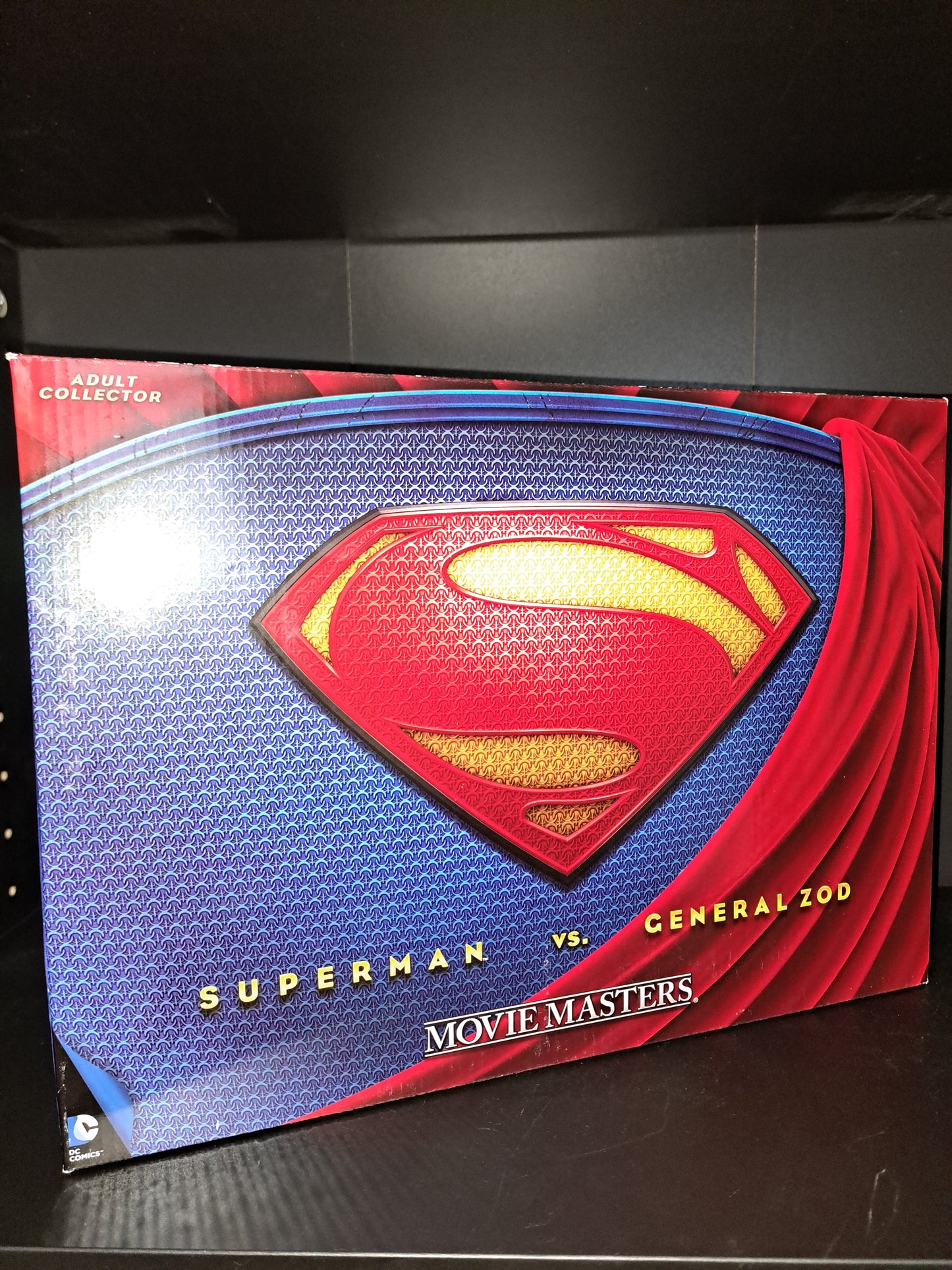 SDCC 2013 DC Man of Steel Movie Masters Superman vs General Zod Movie