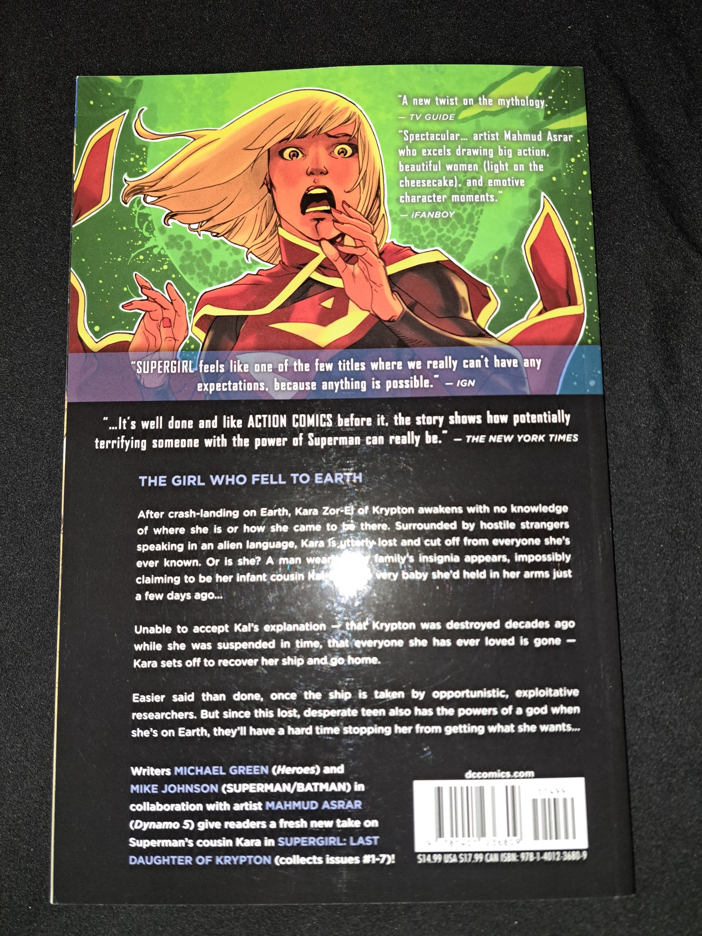 Supergirl Vol. 1: Last Daughter of Krypton the New 52 Paperback