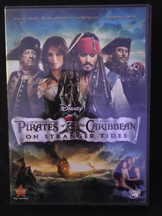 Pirates Of The Caribbean: On Stranger Tides DVD