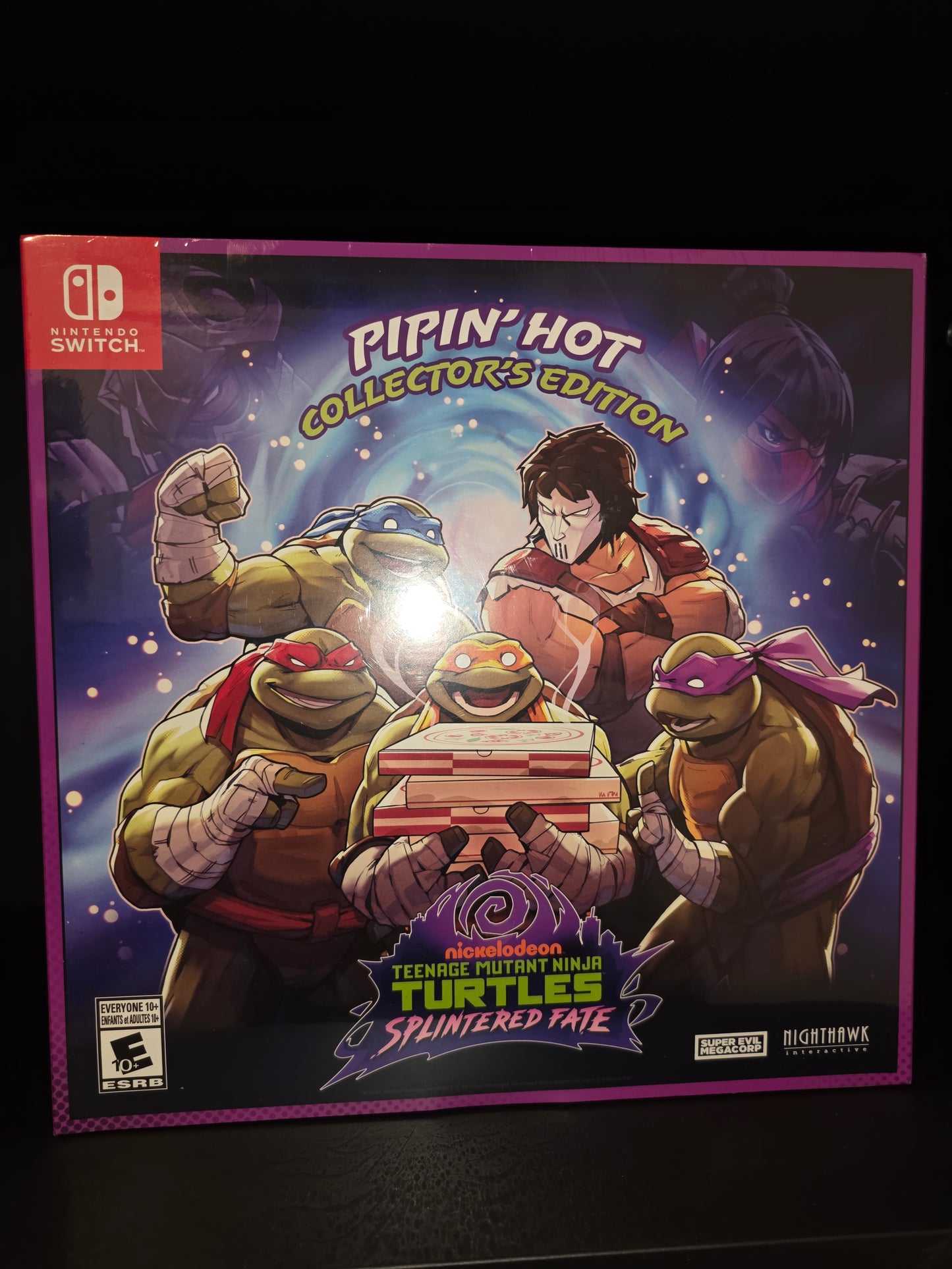 Teenage Mutant Ninja Turtles Splintered Fate Pipin Hot Collectors Edition Nintendo Switch