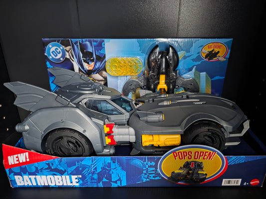 DC Batmobile Vehicle Mattel Batman DC Core 2026 Bat-Drone Launcher Toy JMD52 New