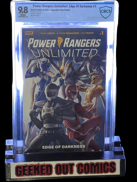 POWER RANGERS Unlimited: Edge Darkness 1 VARIANT 9.8  CBCS