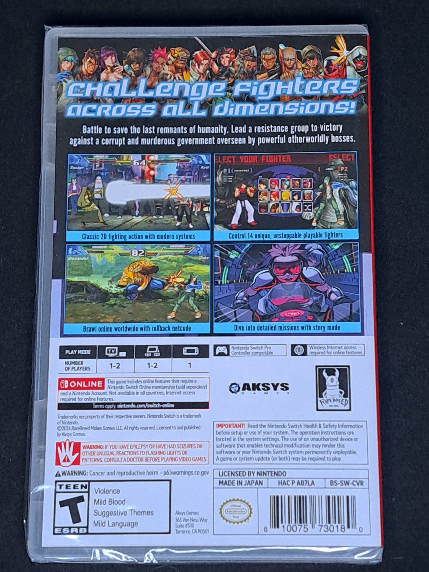 Blazing Strike - Nintendo Switch