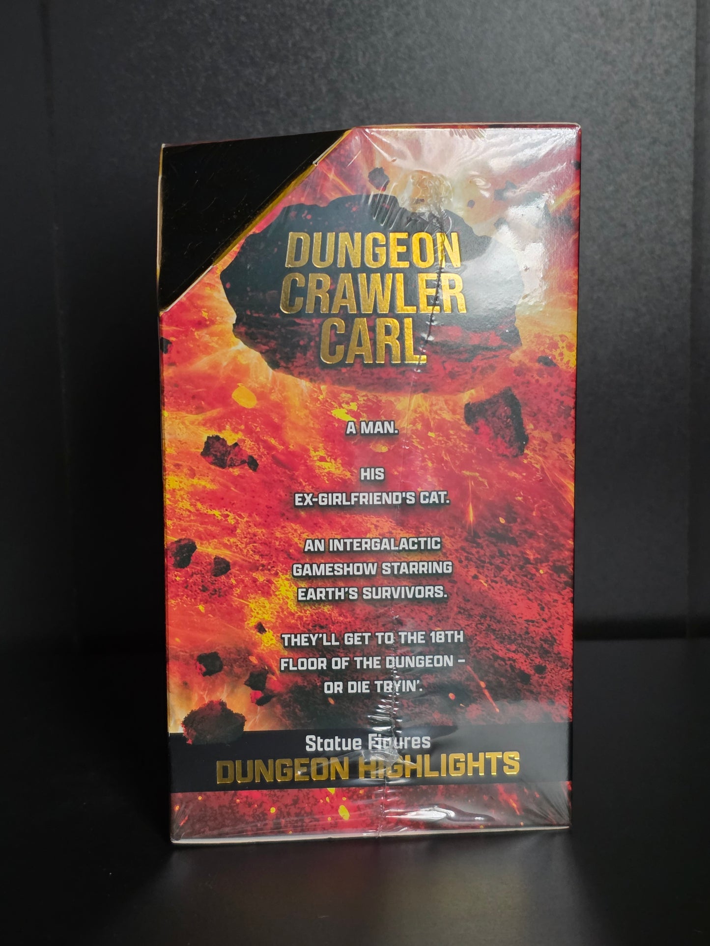 SDCC 2026 Exclusive Dungeon Crawler Carl Dungeon Highlights Mongo & Donut Statue