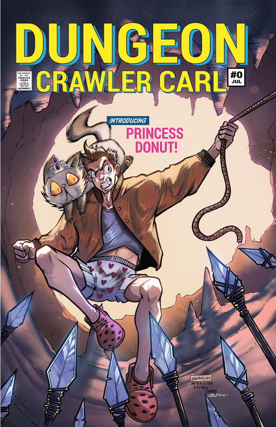 Dungeon Crawler Carl #0 Garrett Gunn and Kevin Delgado  Exclusives