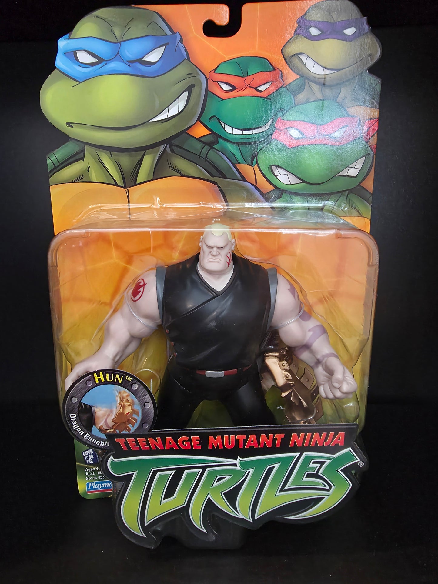 TMNT MOC PLAYMATES 2003 Teenage Mutant Ninja Turtles HUN figure