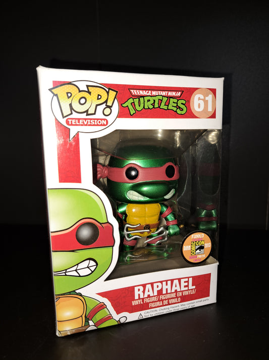 Raphael Metallic Funko Pop 2013 SDCC #61