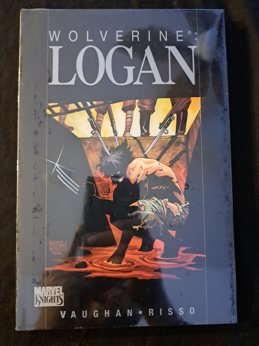 Wolverine Logan Marvel Comics Vaughan,Risso 1st Print Hardcover