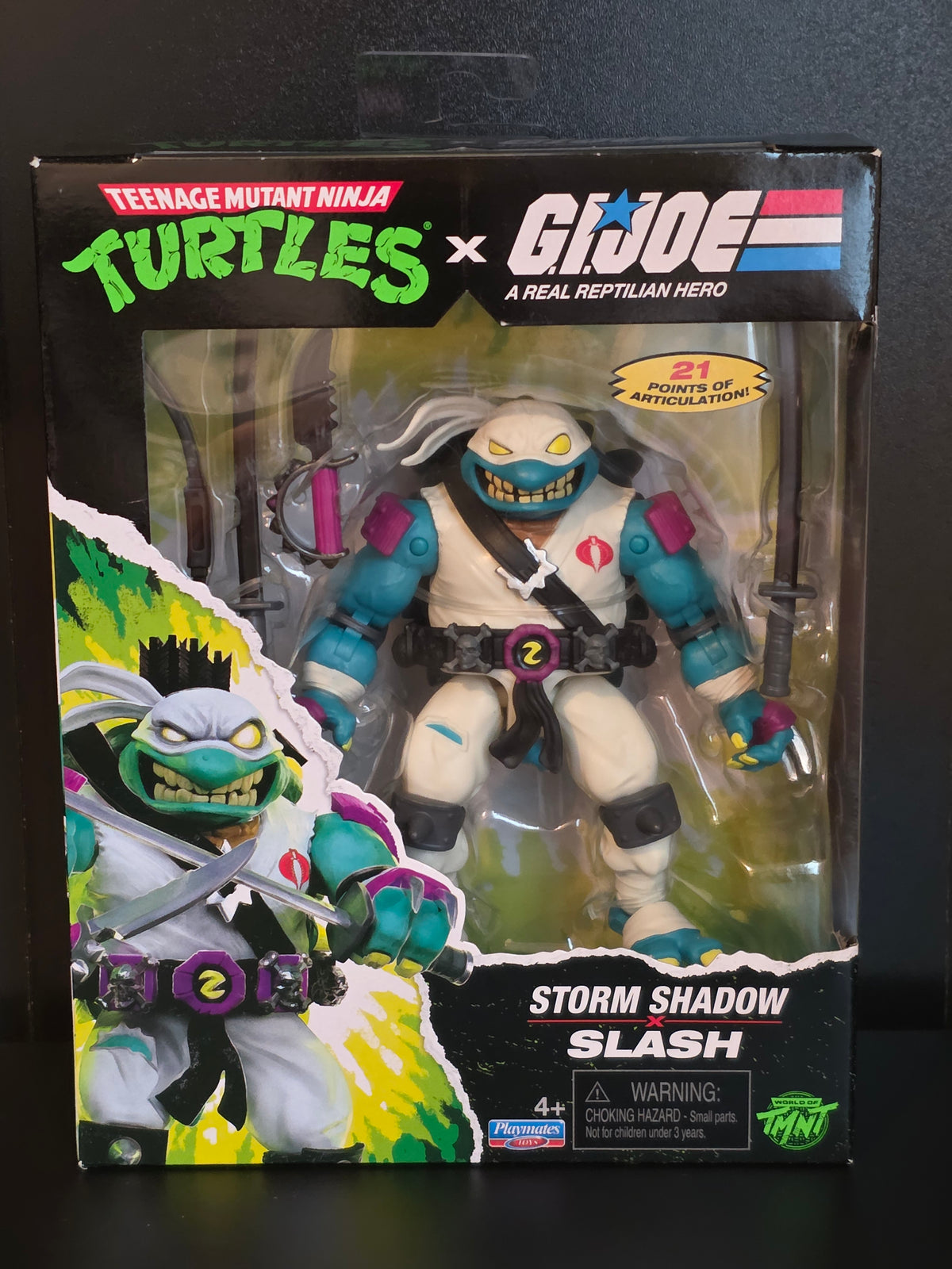NEW 2026 TMNT x GI Joe STORM SHADOW x SLASH Playmates Toys
