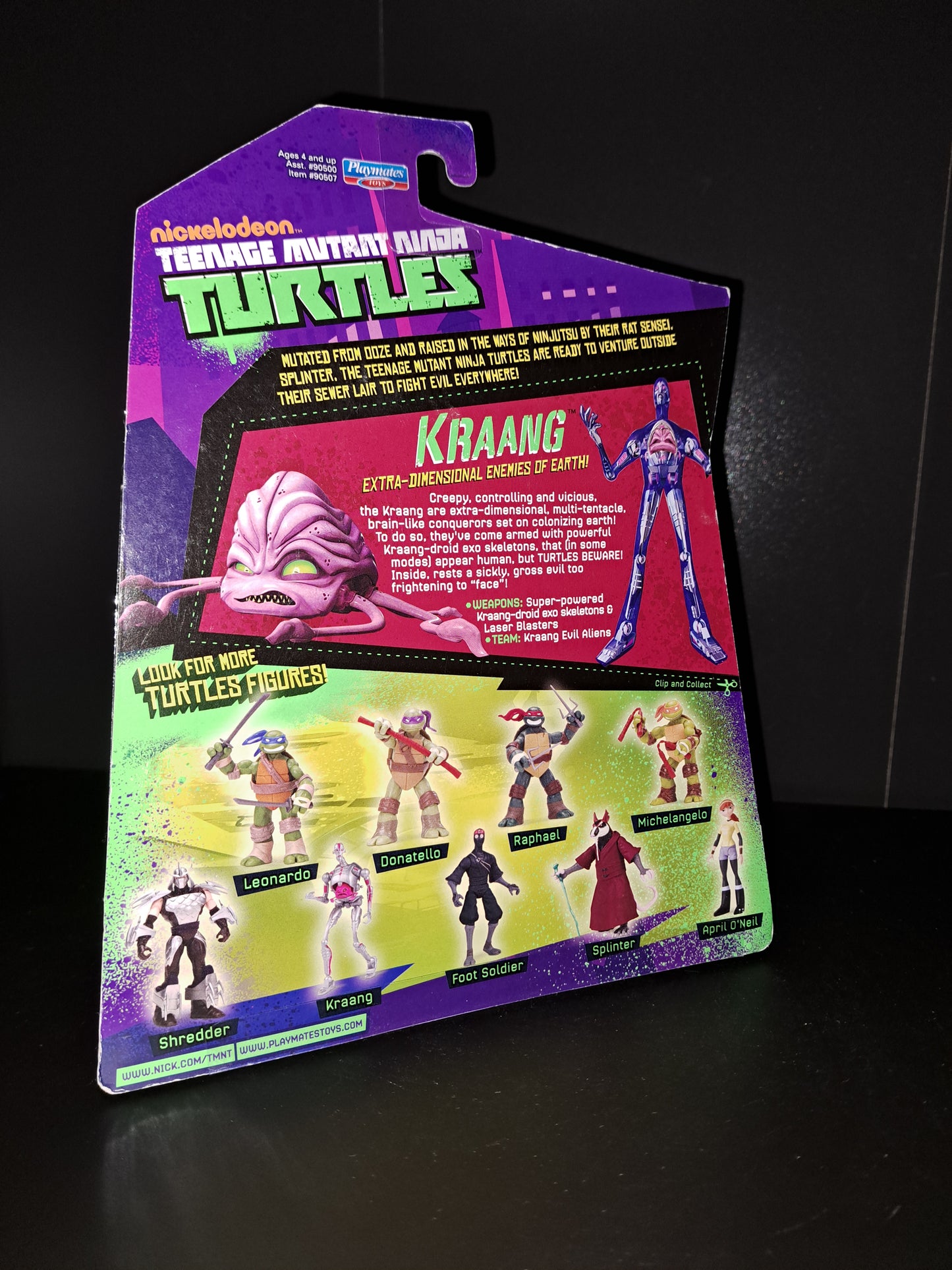 TMNT Kraang 2012 Playmates Nickelodeon Teenage Mutant Ninja Turtles