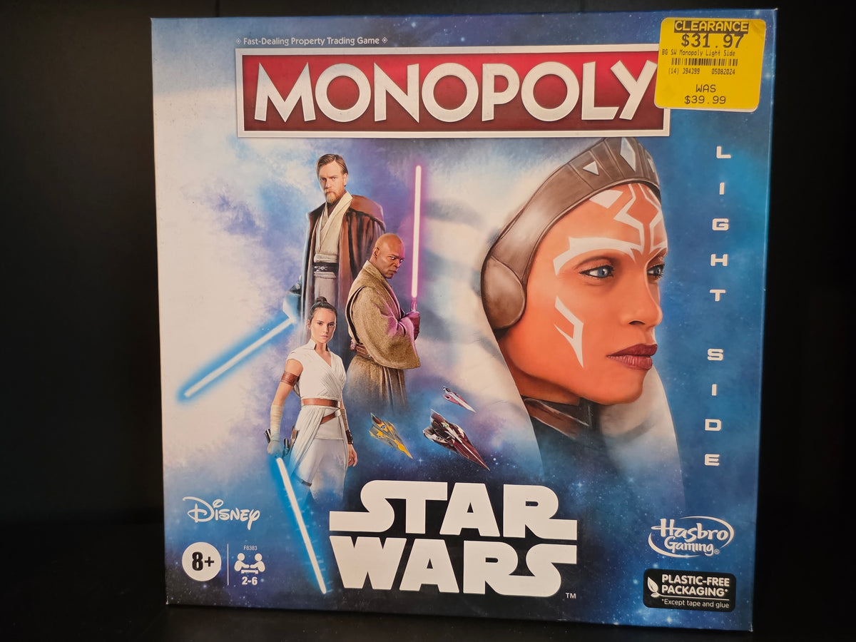 Monopoly Star Wars Light Side Ed. Disney Board Game SEALED Hasbro Parker Brother