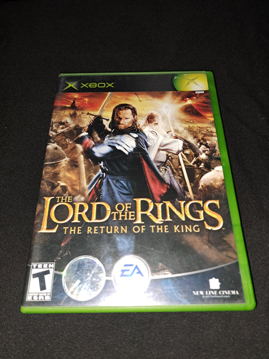 Microsoft Xbox CIB Complete  The Lord of The Rings return of The King