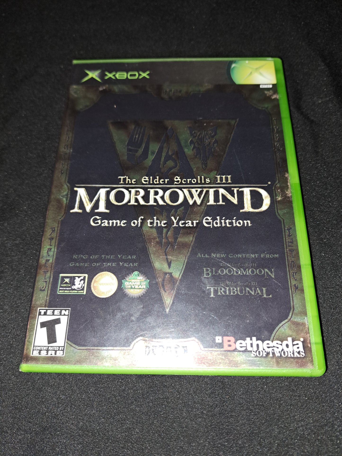 Elder Scrolls III: Morrowind -- Game of the Year (Xbox) CIB