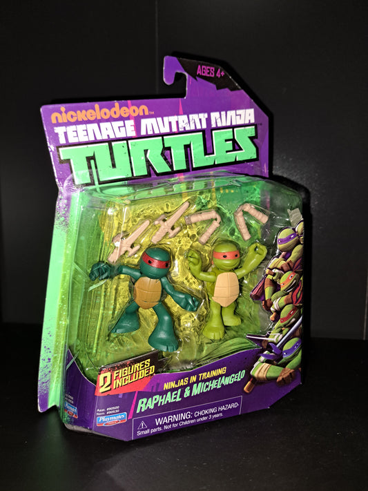 Teenage Mutant Ninja Turtles Ninjas in Training Raphael & Michelangelo 2013