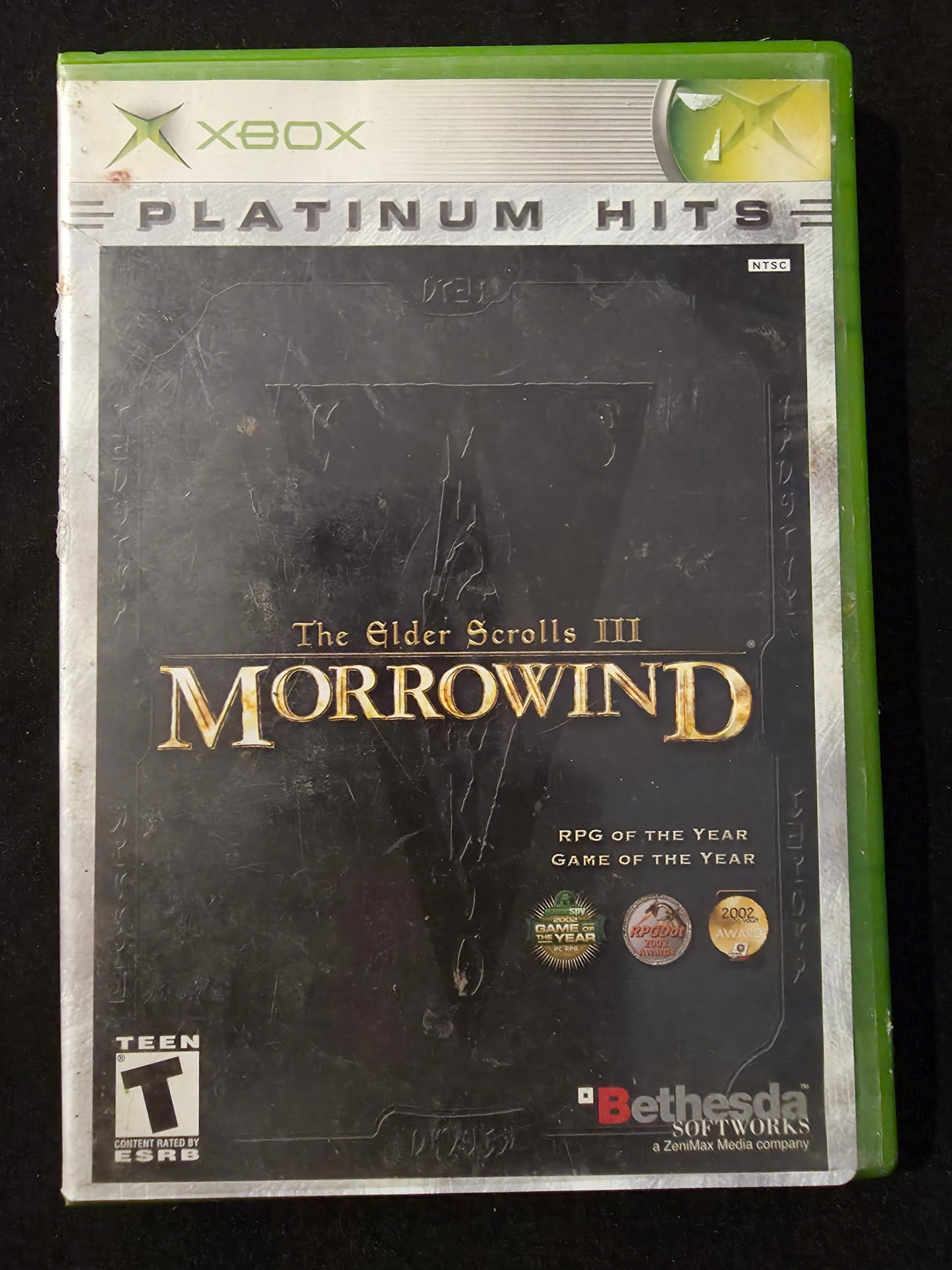 Morrowind Xbox Platinum Hits CIB • Elder Scrolls III