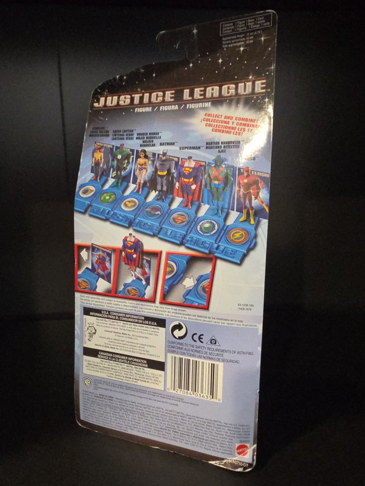 2003 Mattel DC Justice League Martian Manhunter Action Figure New