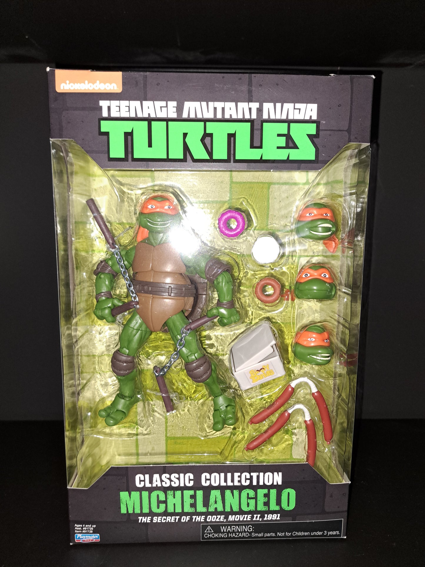 TMNT Classic Collection SECRET OF THE OOZE Full Set of 4 Figures Playmates 2016