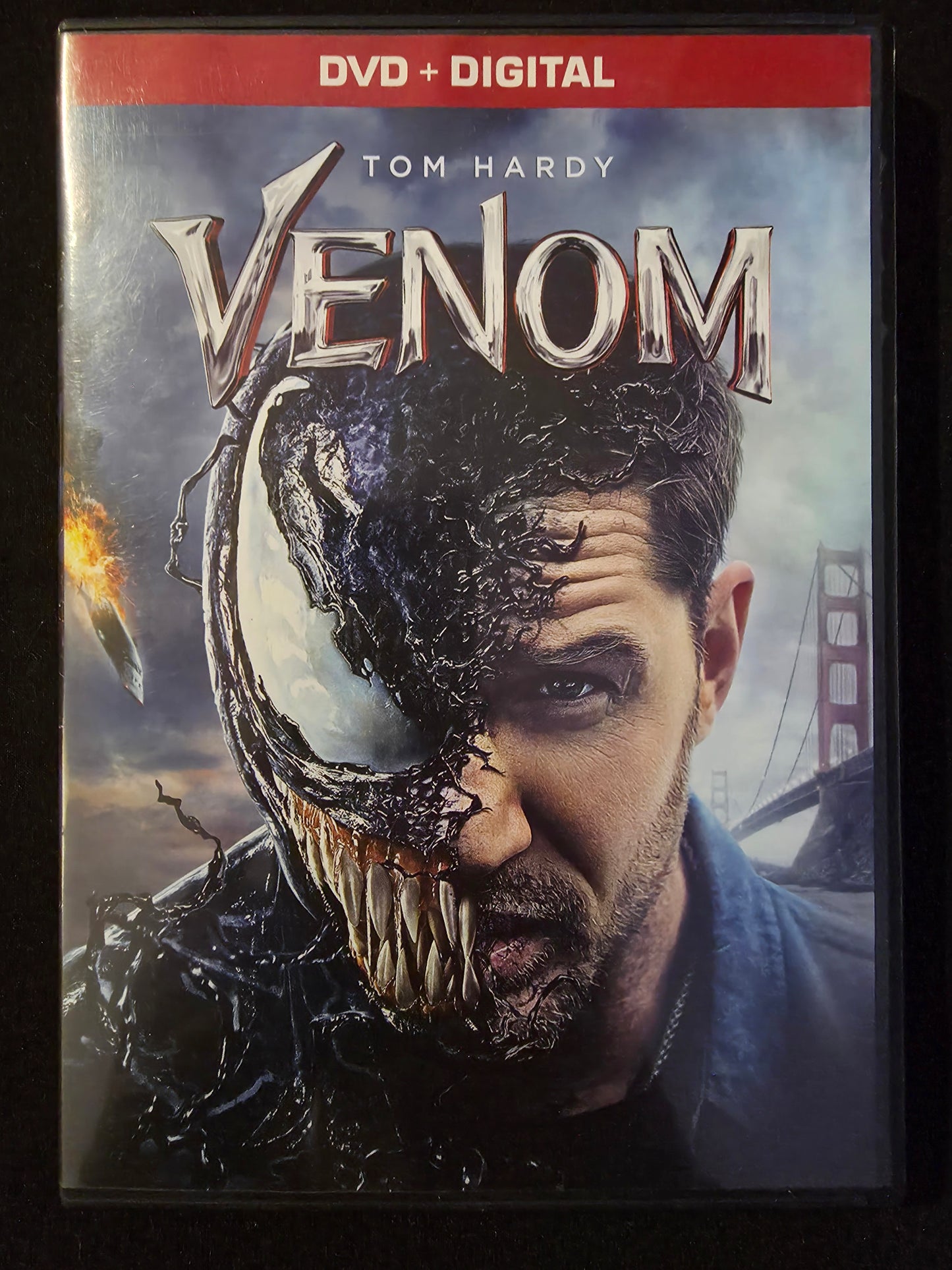 Venom [DVD] - DVD - Tom Hardy,Michelle Williams,Riz Ahmed,Scott Haz