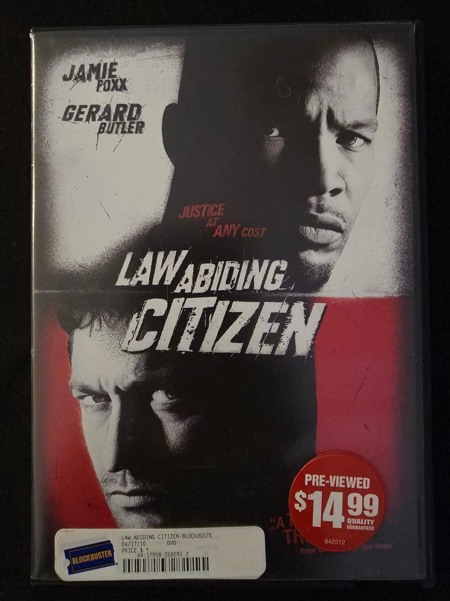 Law Abiding Citizen (DVD, 2009)