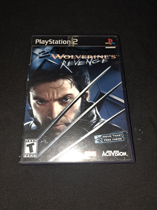 Wolverine's Revenge (Sony PlayStation 2 PS2)