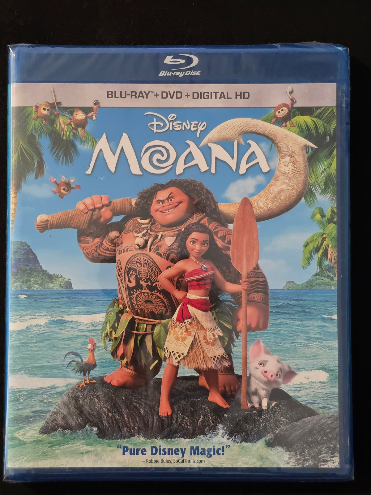 Moana (Blu-ray + DVD, 2017) / Disney