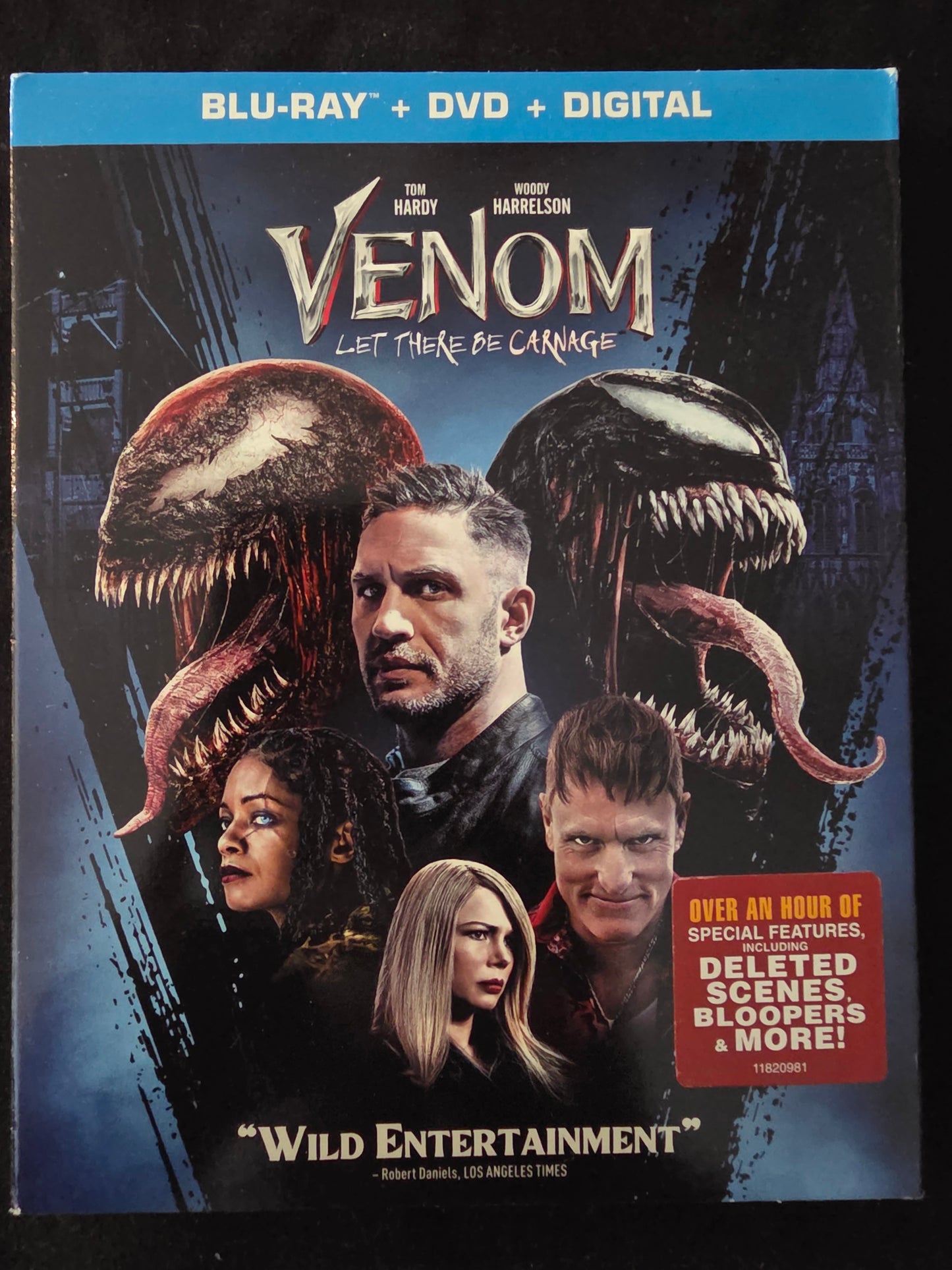 Venom: Let there Be Carnage (2021, Blu-ray, DVD)