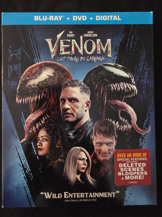 Venom: Let there Be Carnage (2021, Blu-ray, DVD)