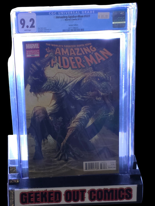 Amazing Spider-Man #689 CGC 9.2 Matthew Clark cover Marvel Comics