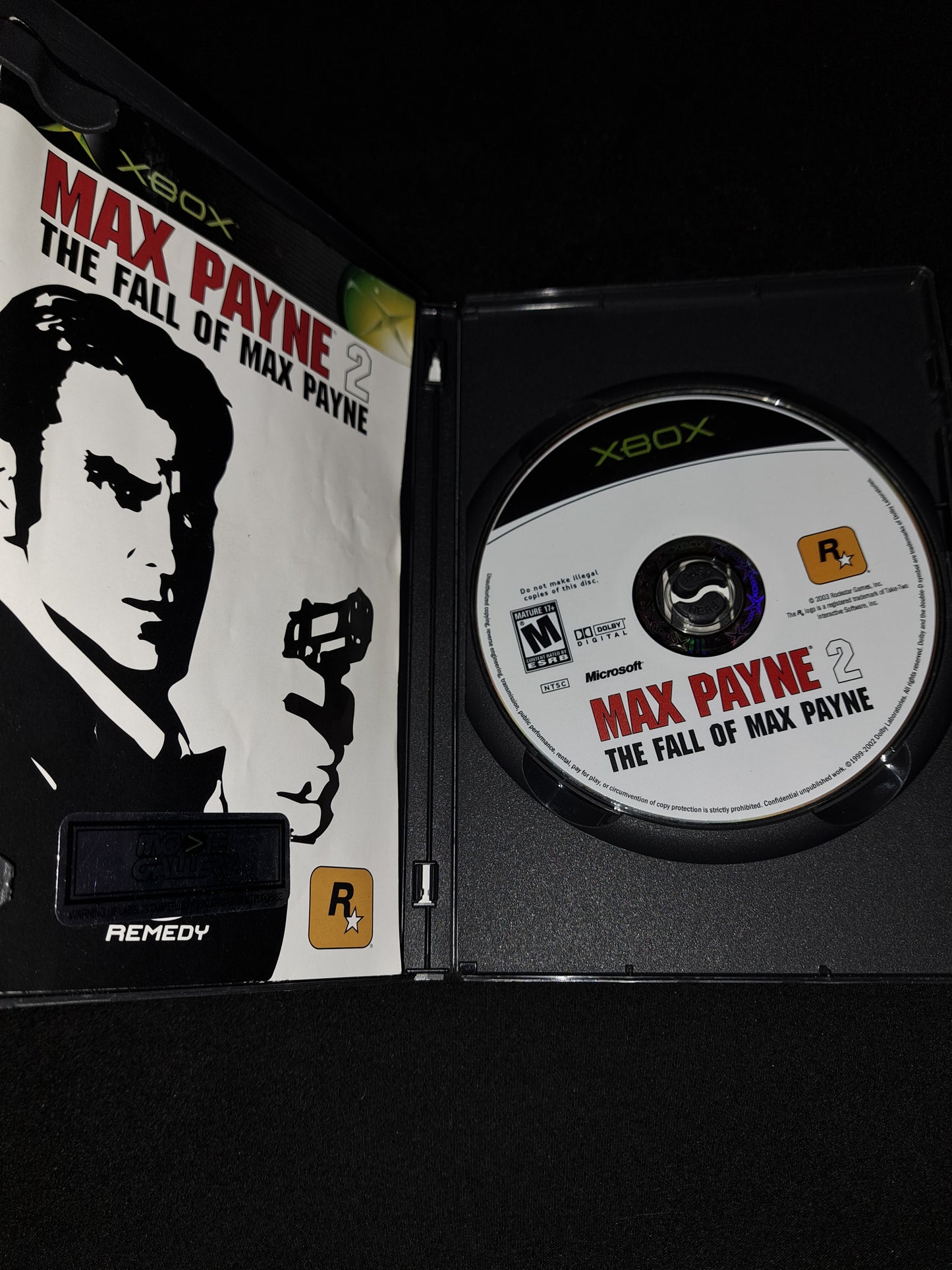 Max Payne 2: The Fall of Max Payne Xbox CIB Complete w/ Manual
