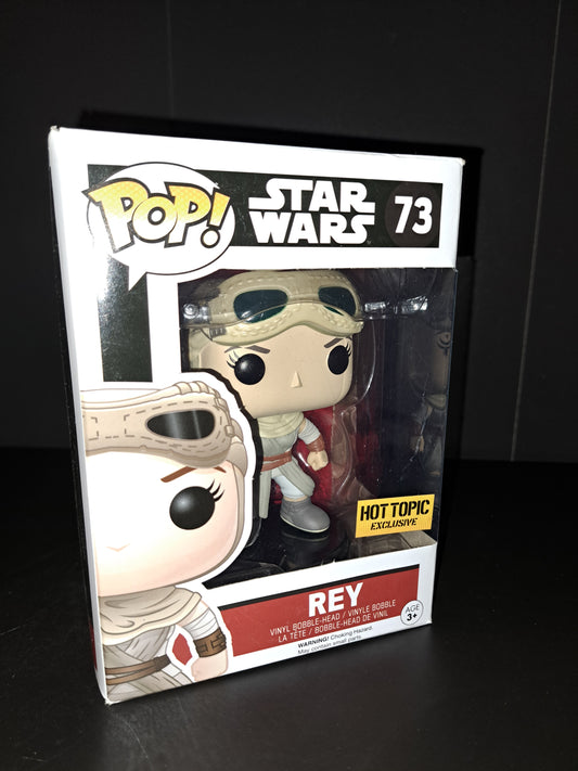 FUNKO POP! STAR WARS HOT TOPIC EXCLUSIVE REY #73