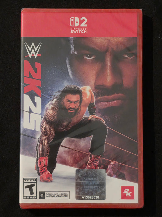 WWE 2K25 Nintendo Switch 2 Brand New Factory Sealed