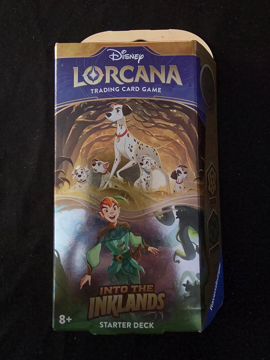 Disney Lorcana: Into the Inklands Starter Deck: Amber & Emerald New Sealed