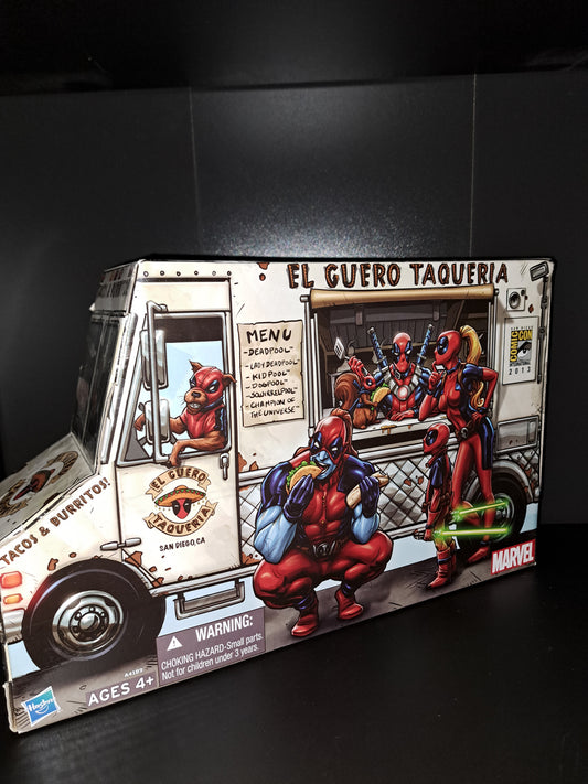 SDCC 2013 Exclusive Marvel Universe 3.75" DEADPOOL CORPS Taco Truck 6 Figure Set
